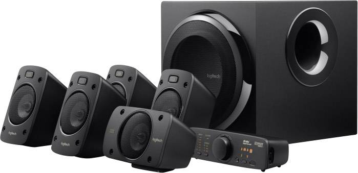 Haut-parleurs PC Logitech Z906 noir