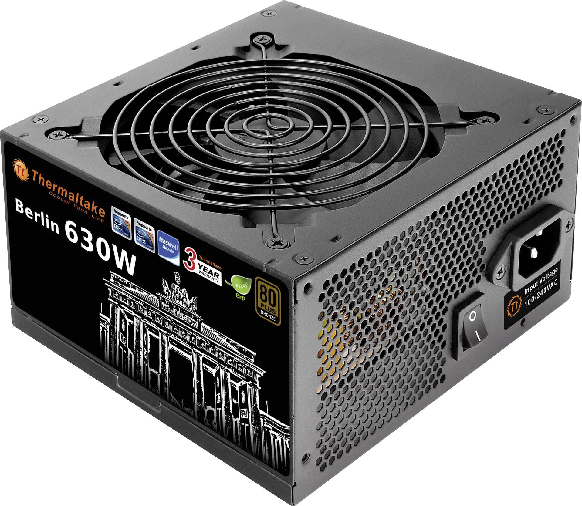 Alimentation PC Thermaltake Berlin ATX 630 W 80PLUS® Bronze