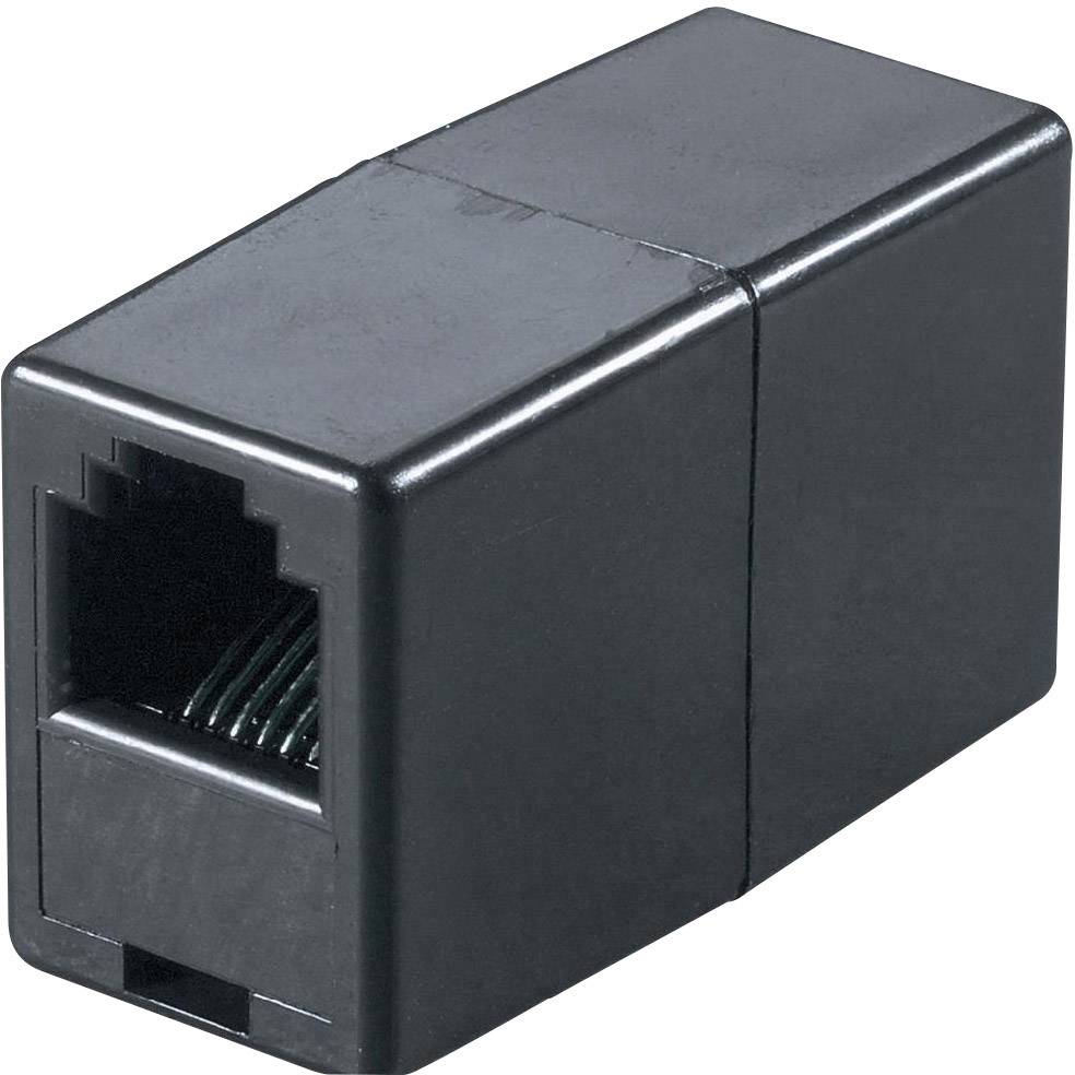 Basetech Western Adaptateur [1x RJ11 femelle 6P4C - 1x RJ11 femelle 6P4C] noir