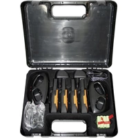 Talkie-walkie PMR DeTeWe Outdoor 8000 Quad Case 208048 jeu de 4 Talkie-walkie PMR DeTeWe Outdoor 8000 Quad Case 208048 jeu de 4