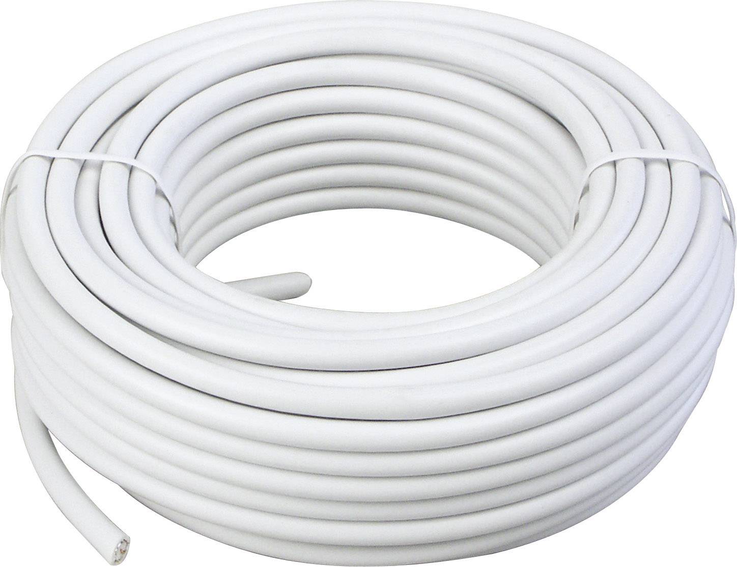 Schwaiger KOX90/50 042 SAT Cordon Coaxial 50.00 m blindage double 75 dB