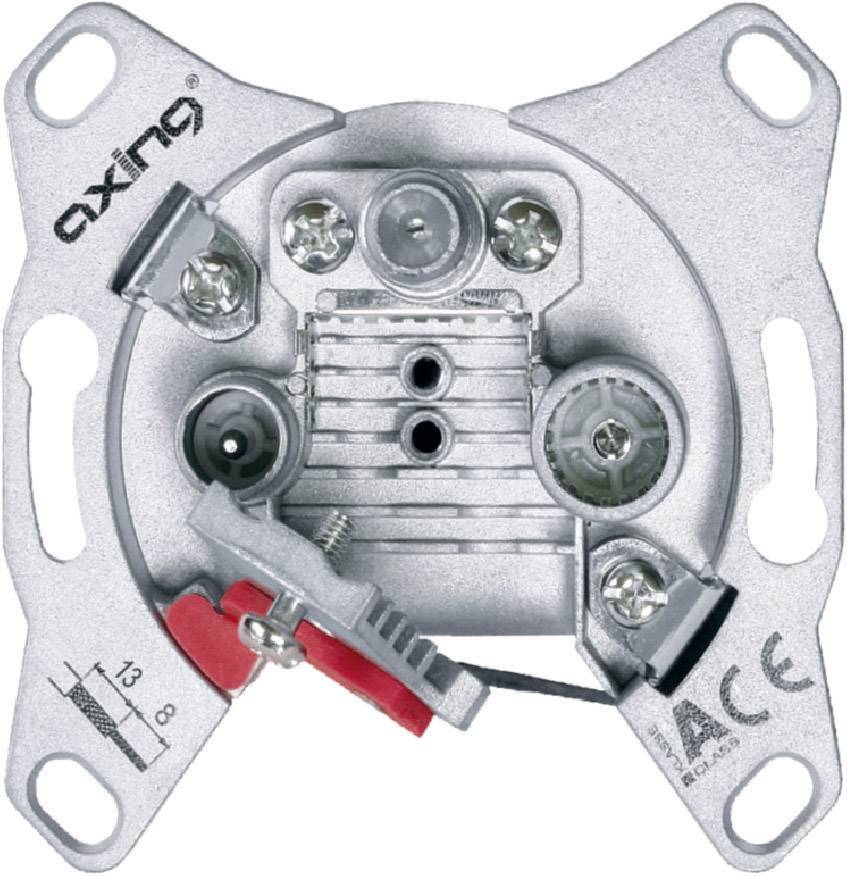 Prise antenne TV, FM, Data Axing BSD 963-00N encastré Prise d'antenne