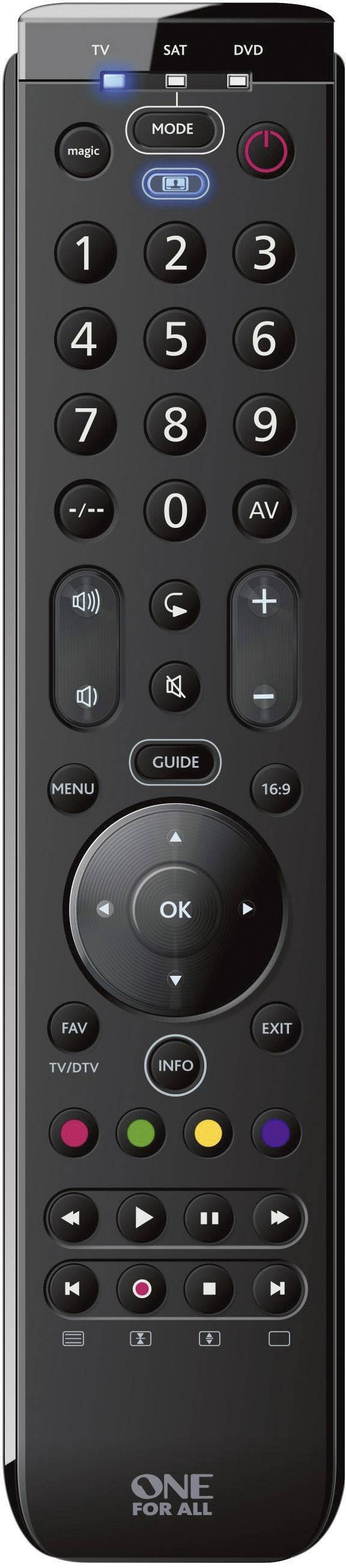 Télécommande universelle One For All URC 7130 Essence 3 noir