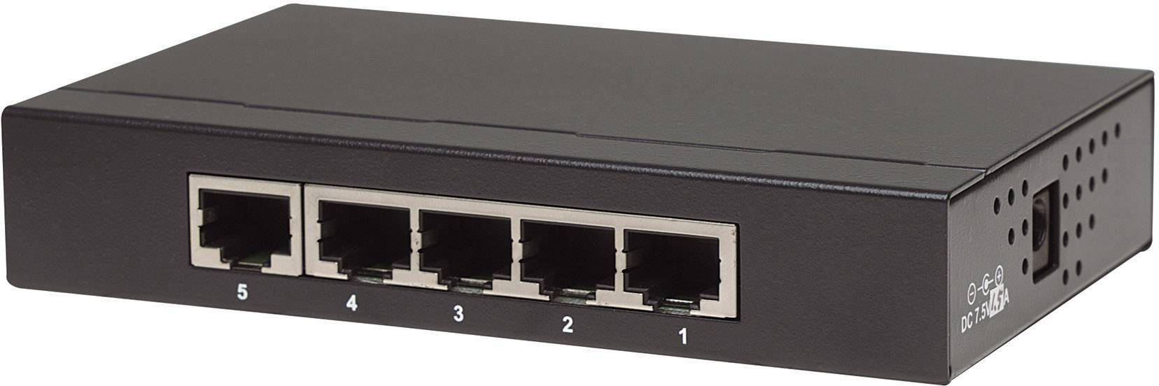 Switch réseau Intellinet 530378 5 ports 1 GBit/s