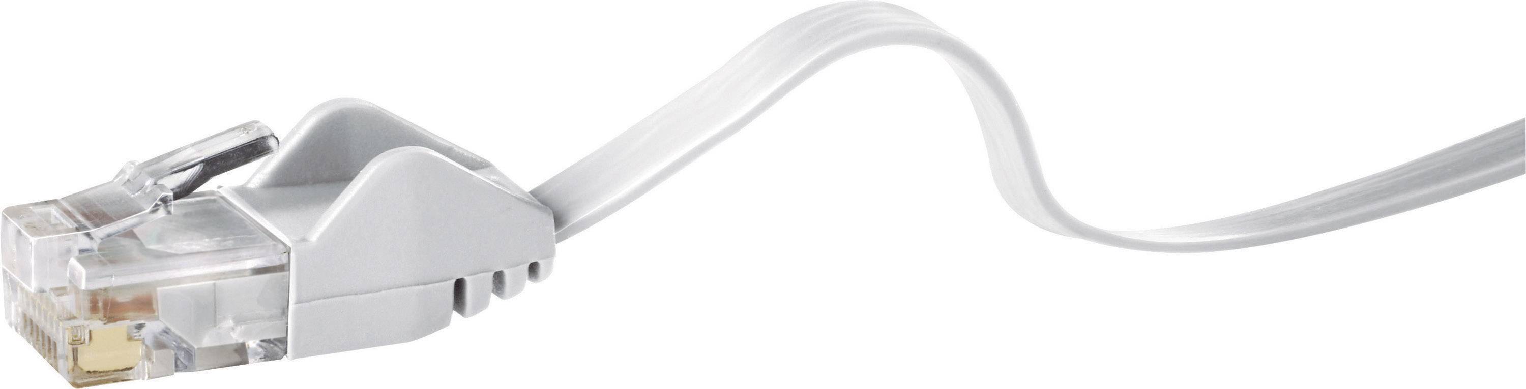 Renkforce RJ45 Netzwerkkabel, Patchkabel CAT 5e U/UTP 5.00 m Grau hochflexibel, mit Rastnasenschutz