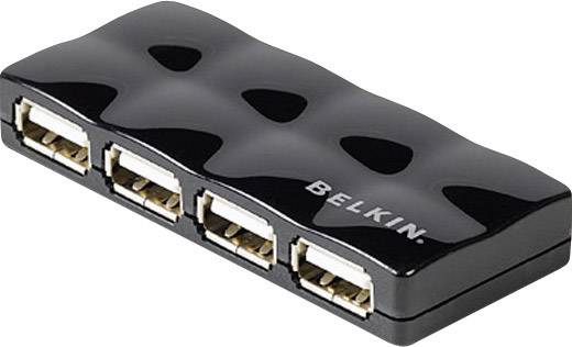 Hub USB 2.0 Belkin F5U404CWBLK 4 ports noir
