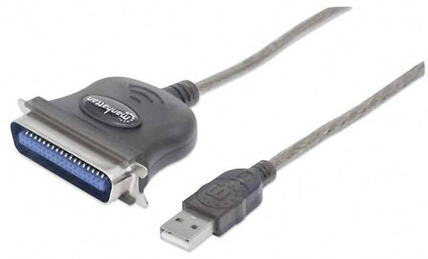 Manhattan USB 1.1 Câble de raccordement [1x USB 1.1 type A mâle - 1x Centronics mâle]