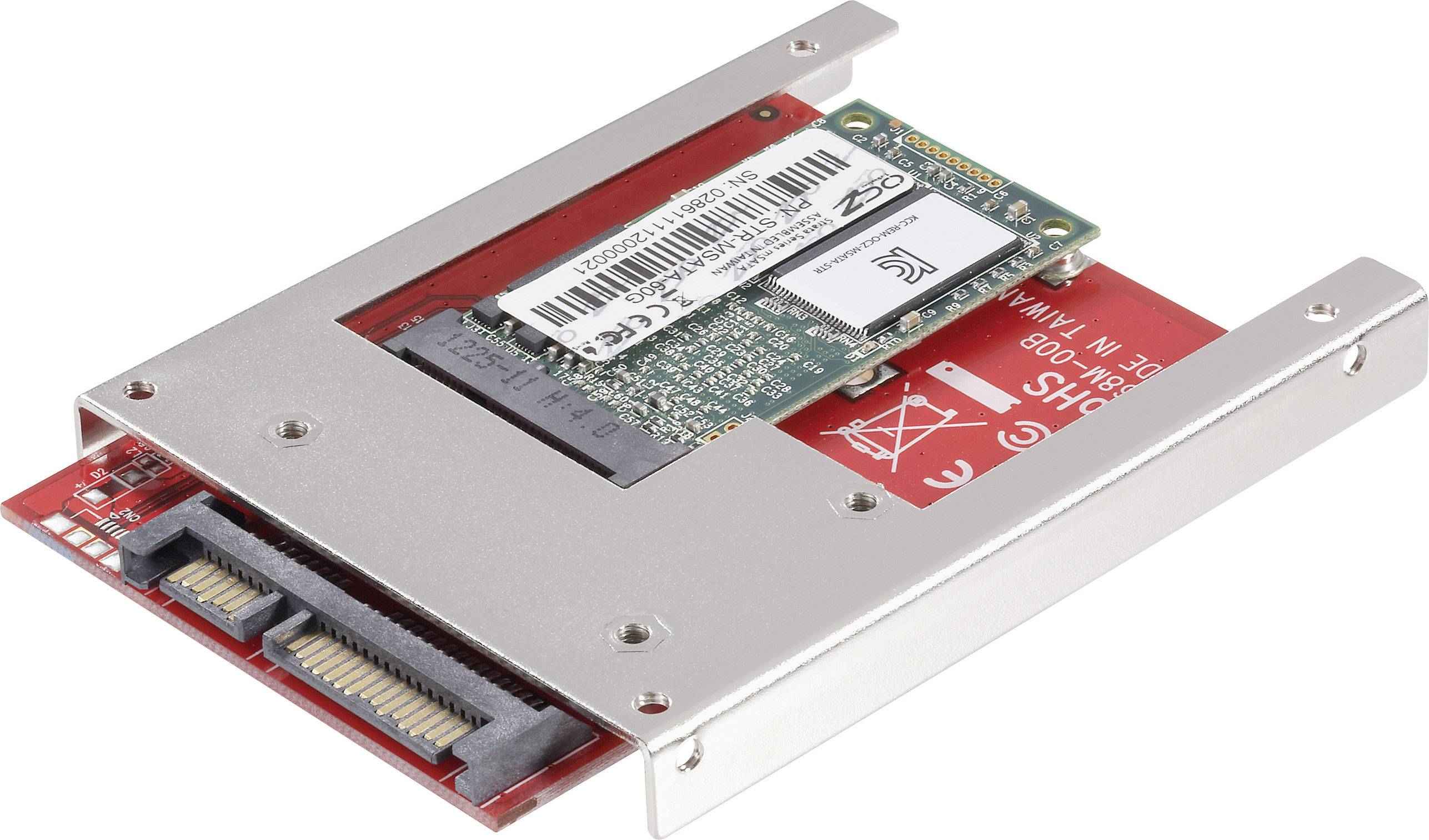 Convertisseur d'interface Renkforce [1x SATA mâle 7+15 pôles - 1x mSATA femelle]