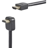 Câble de raccordement SpeaKa Professional HDMI Fiche mâle HDMI-A, Fiche mâle HDMI-A 1.80 m noir SP-9071828 4K UHD, canal de Câble de raccordement SpeaKa Professional HDMI Fiche mâle HDMI-A, Fiche mâle HDMI-A 1.80 m noir SP-9071828 4K UHD, canal de