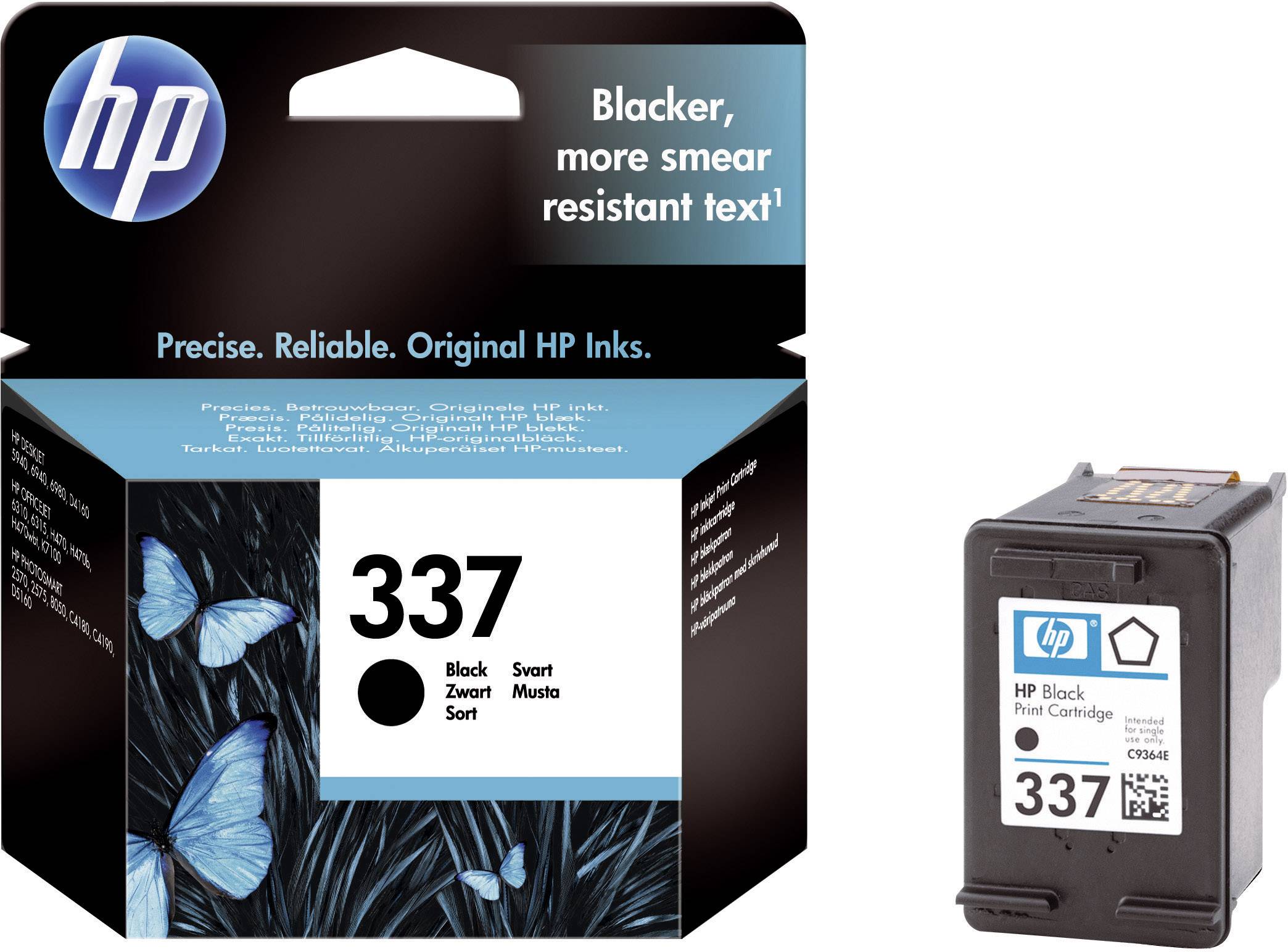 HP Encre 337 d'origine noir C9364EE Encre