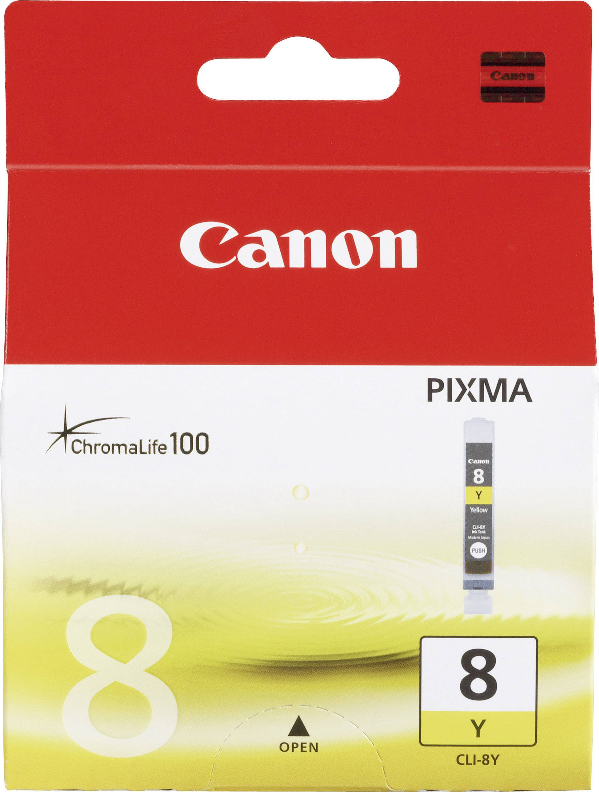 Cartouche d'encre Canon CLI-8Y jaune