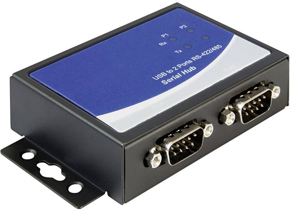 Adaptateur USB 2.0 Delock 87586 - [2x SUB-D femelle 9 pôles - 1x USB 2.0 type B femelle] - noir