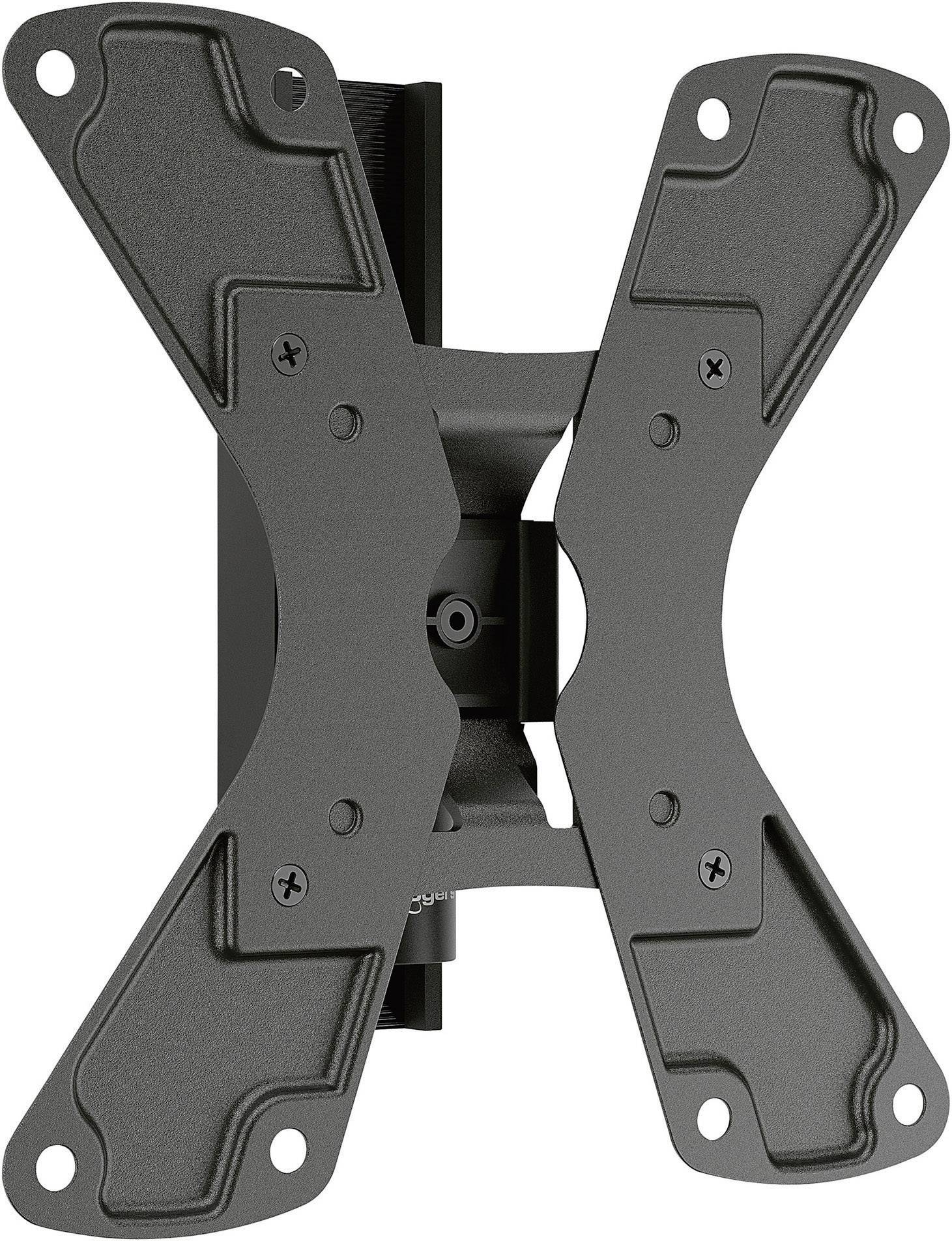 Support mural TV Vogel's WALL 1120 zwart 48,3 cm (19") - 94,0 cm (37") inclinable + pivotant noir