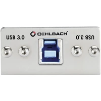 Dispositif multimédia Oehlbach PRO IN MMT-C USB.3 B/A 0.20 m argent contacts dorés Dispositif multimédia Oehlbach PRO IN MMT-C USB.3 B/A 0.20 m argent contacts dorés