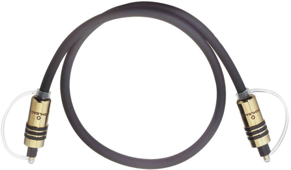 Câble de raccordement Oehlbach 6083 [1x Toslink mâle (ODT) - 1x Toslink mâle (ODT)] 3.00 m gris contacts dorés