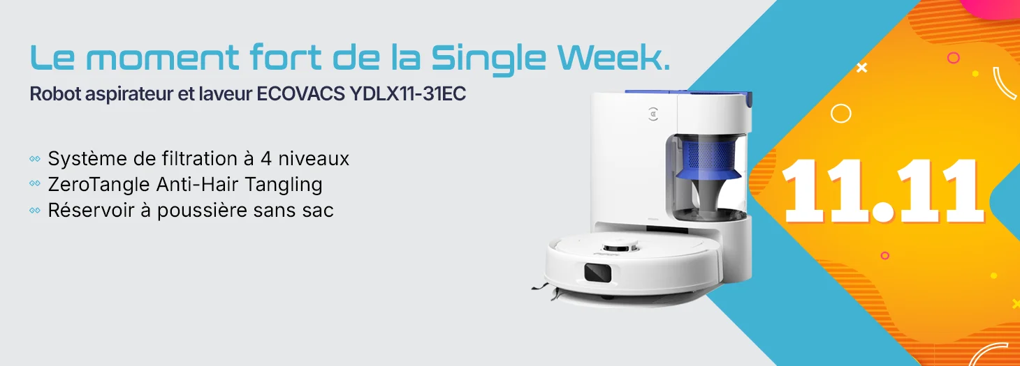 Teaser ECOVACS YDLX11-31EC Saug-und Wischroboter