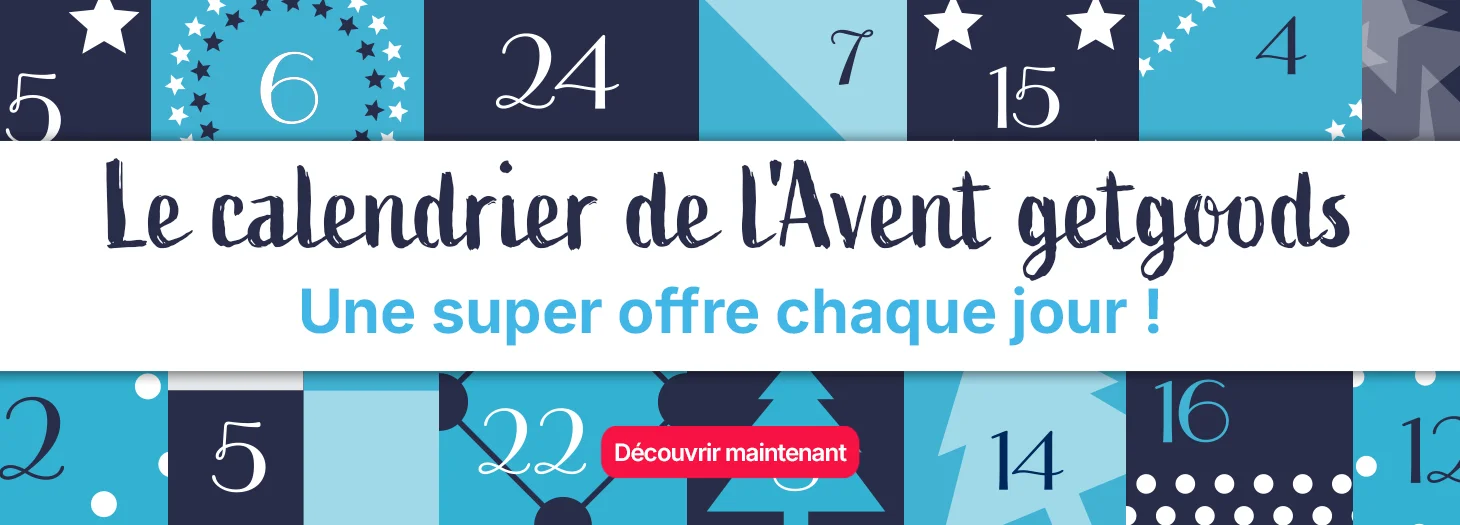 Teaser getgoods Calendrier de l'Avent