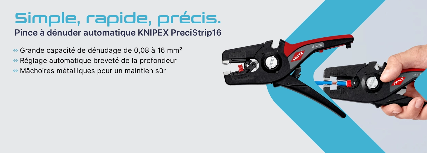 Teaser Knipex PreciStrip 16 12 52